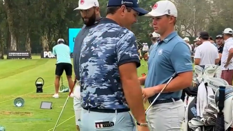 Golf fans react to Patrick Reed's actions on range with LIV Golf rival