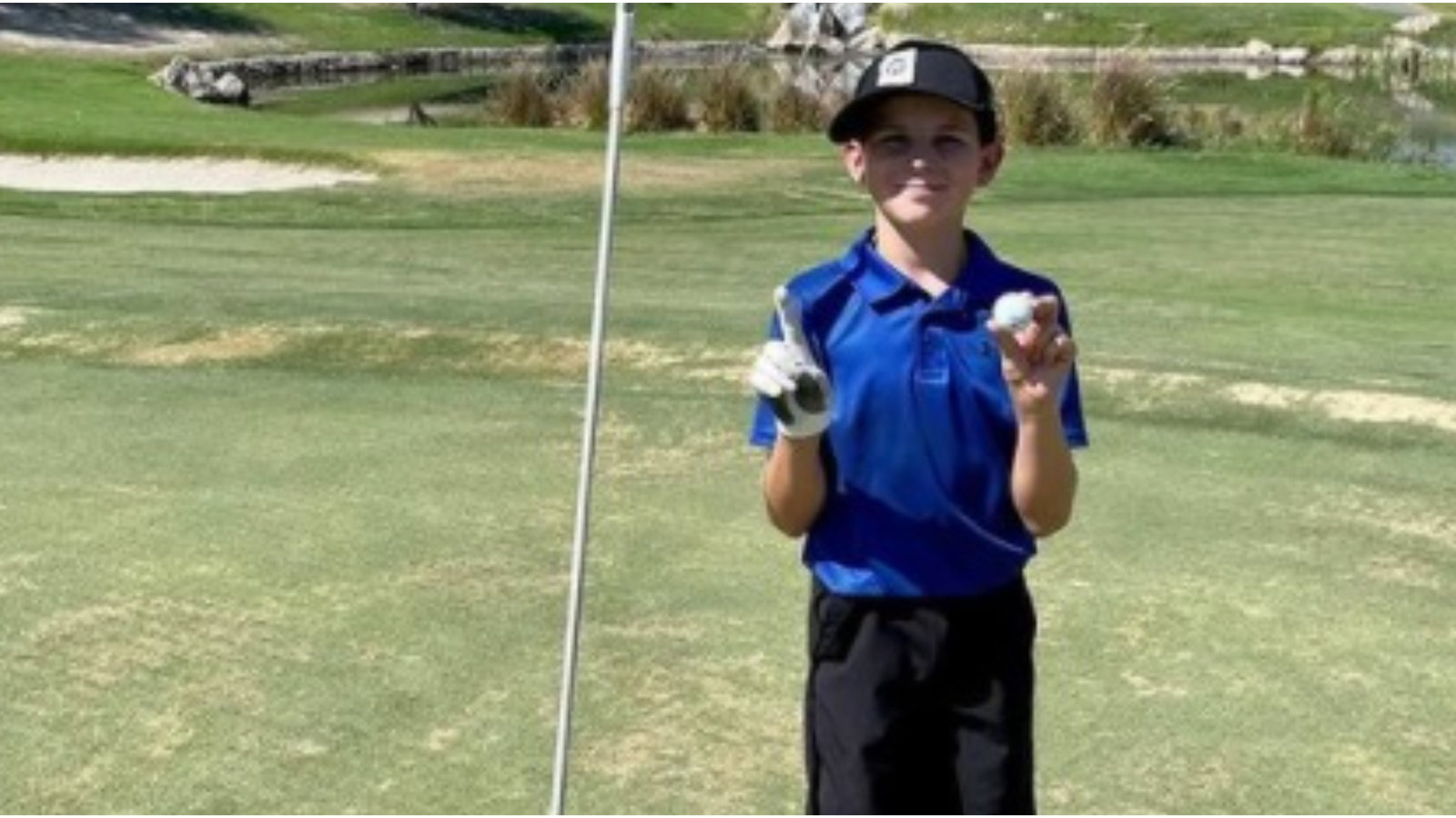 Boy, 11, hits TWO holes in one in the span of seven holes at junior tournament