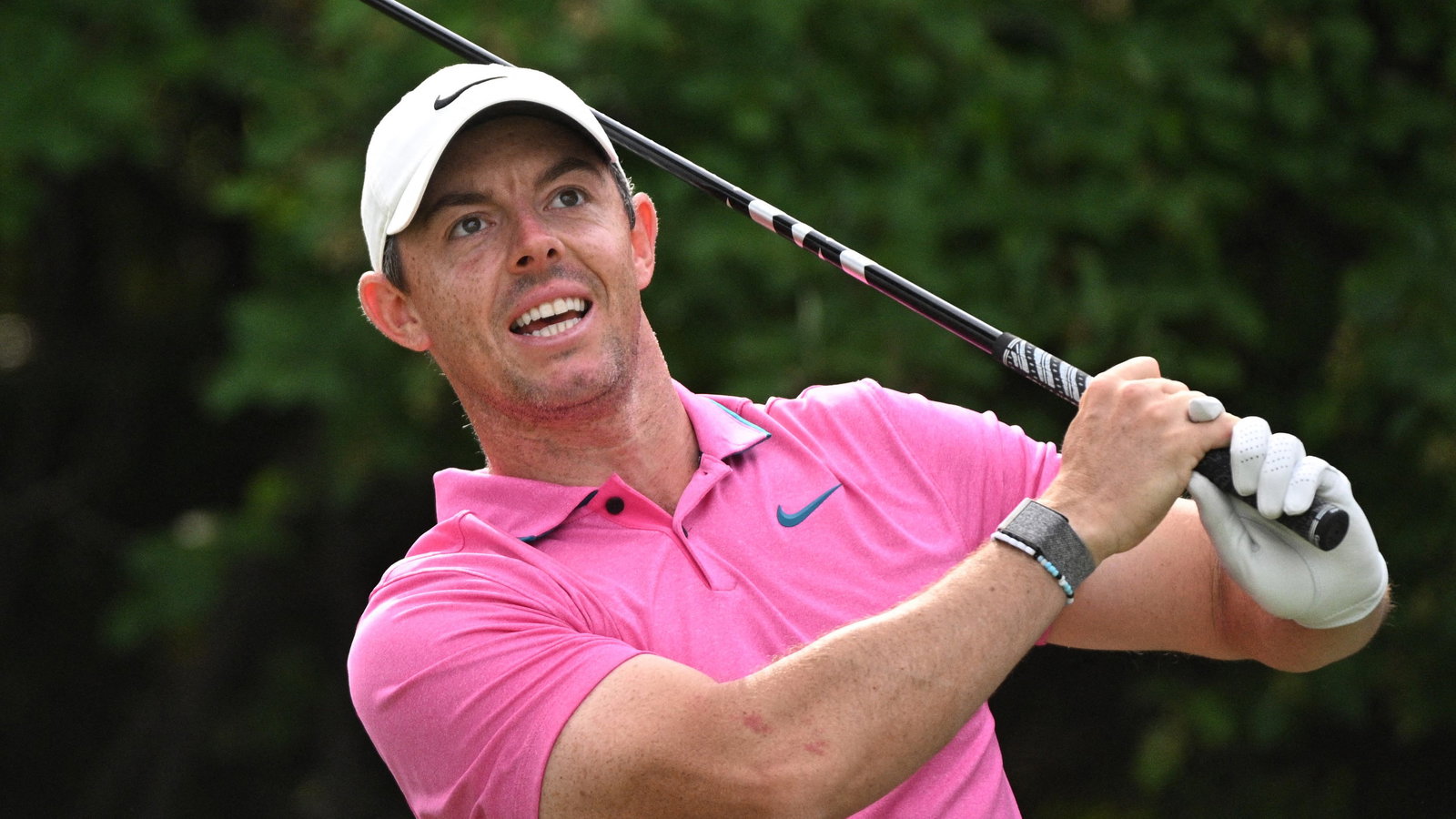 Rory McIlroy hits drive 108 YARDS en route to yet another double at Travelers