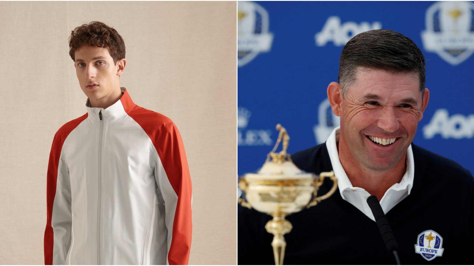 What outfits are TEAM EUROPE wearing at the Ryder Cup in Whistling Straits?