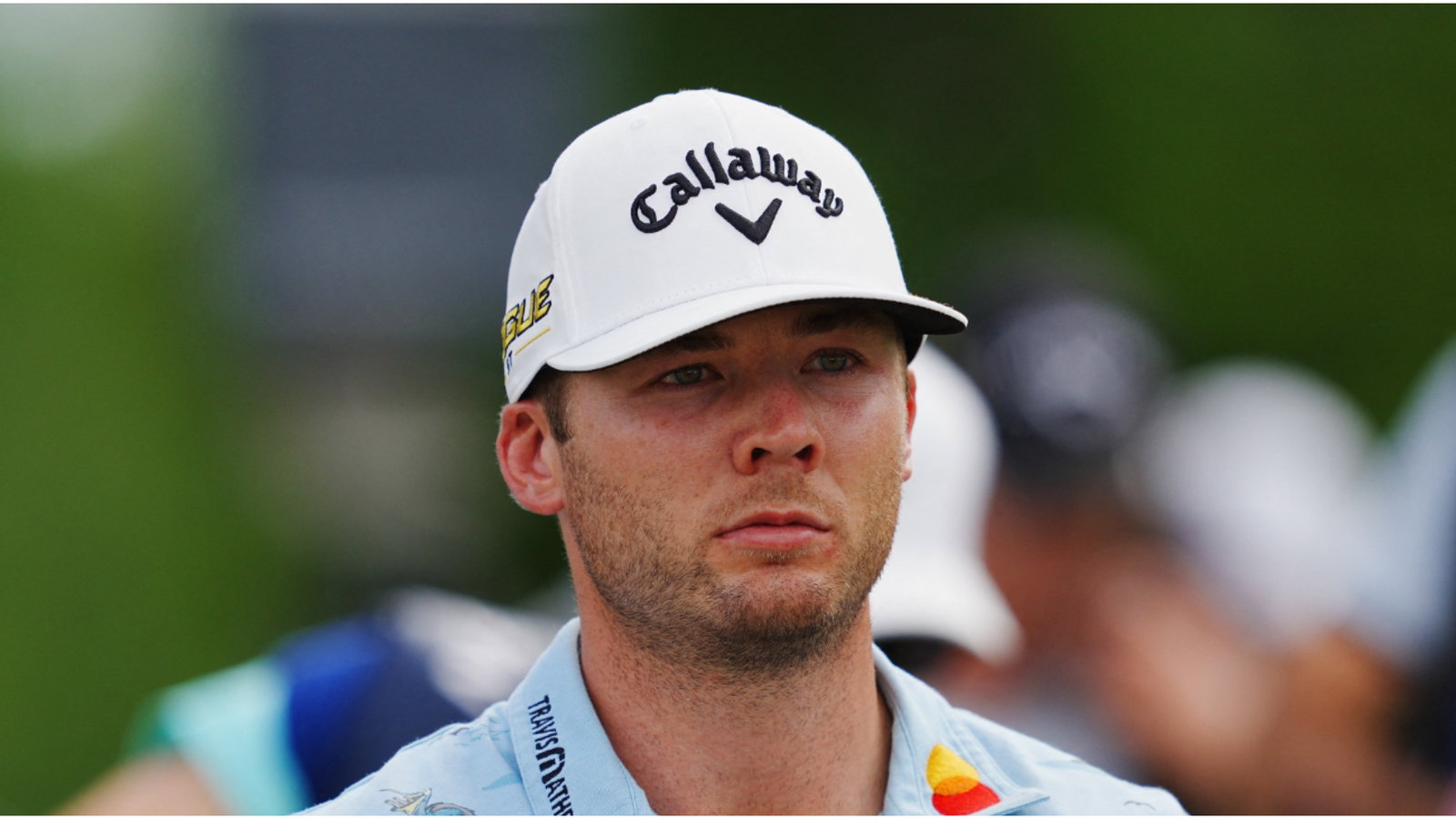 PGA Tour fan yells Will Smith's Oscars line after Sam Burns tee shot