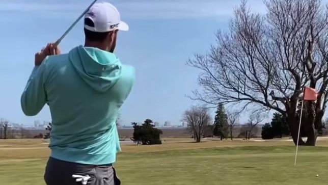 Golfer uses wedge to SCOOP the ball towards the hole, but what's the ruling?