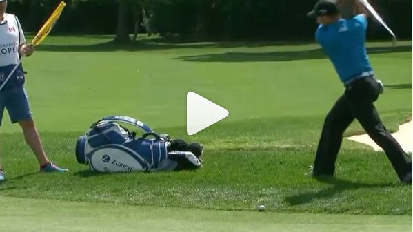 WATCH: Sergio Garcia loses his cool, caddie thinks his life is over!