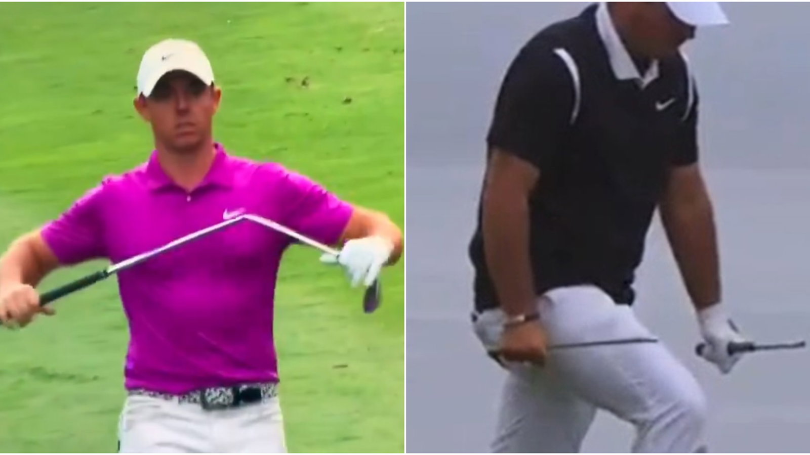 Strop alert! Six of the best CLUB SNAPS of all time in pro golf