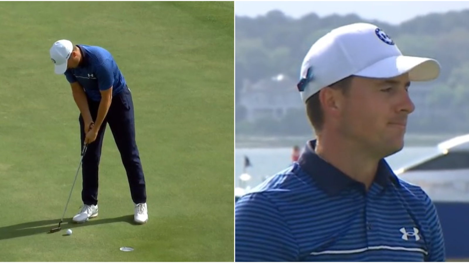 RBC Heritage R3: Jordan Spieth misses 18-inch putt for par, HVIII leads