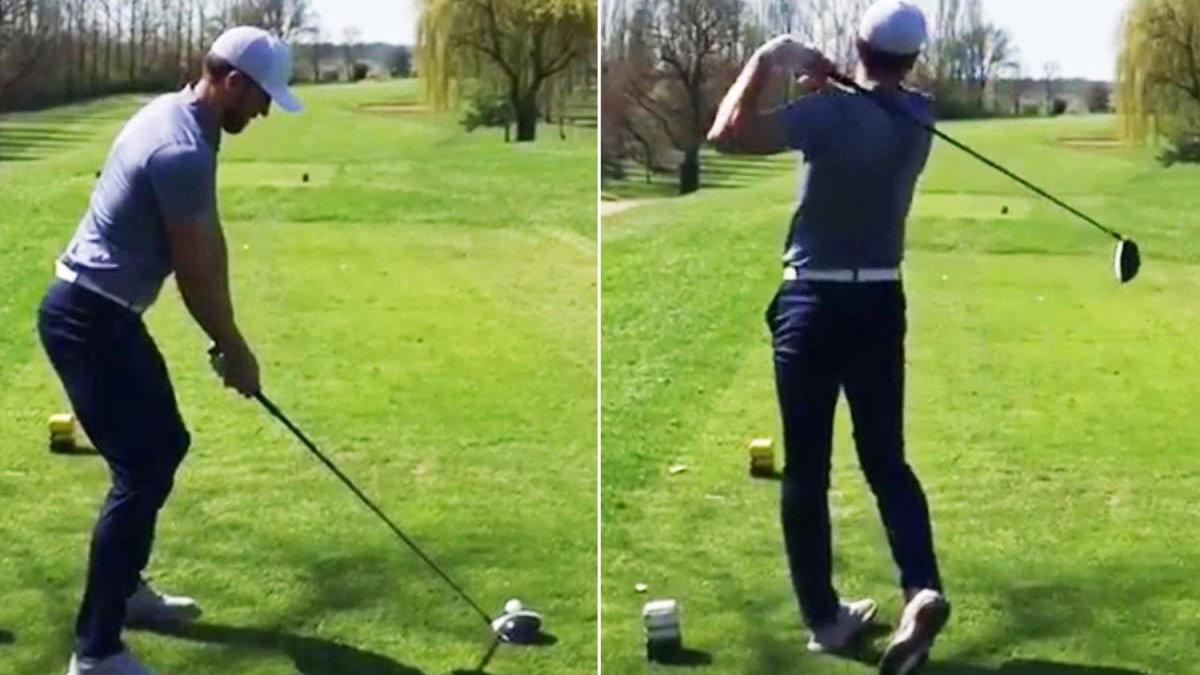 Spurs striker Harry Kane ridiculed by fans after posting golf vid