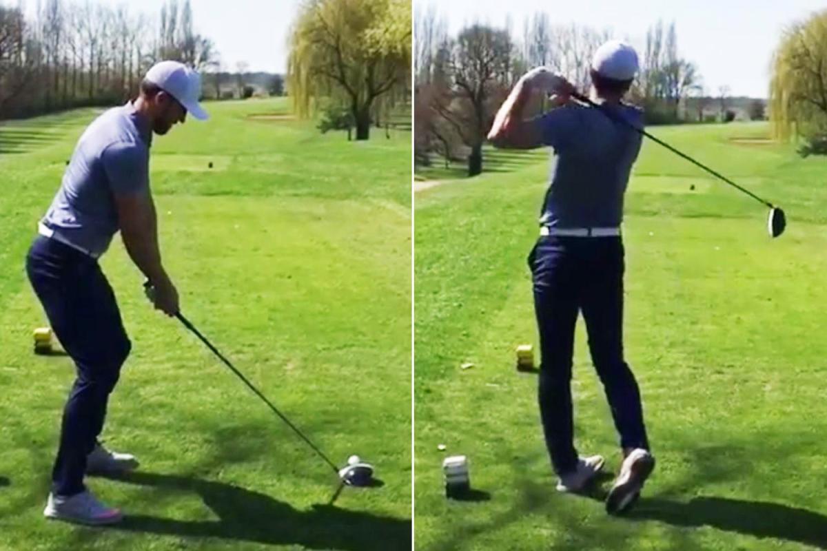 Spurs striker Harry Kane ridiculed by fans after posting golf vid