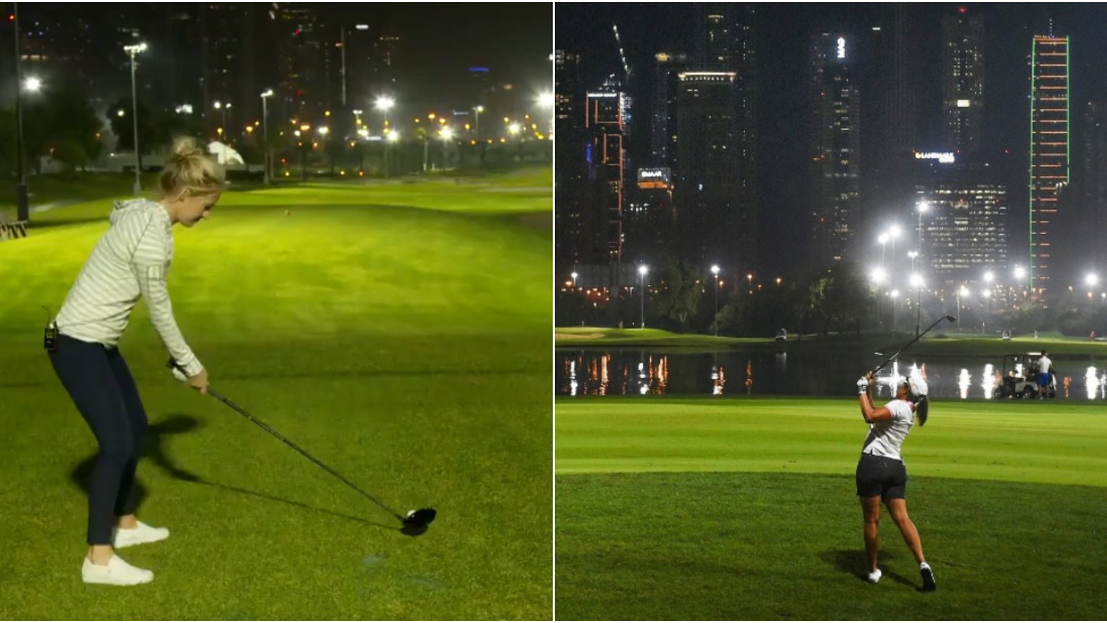Night golf: Would YOU play more if it was available in the UK?