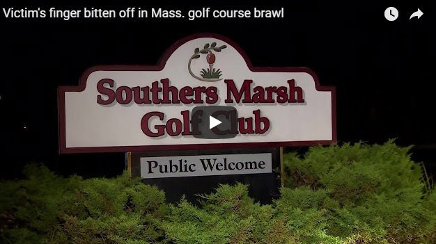 Golfer bites off another golfer's thumb in foursomes brawl shocker!