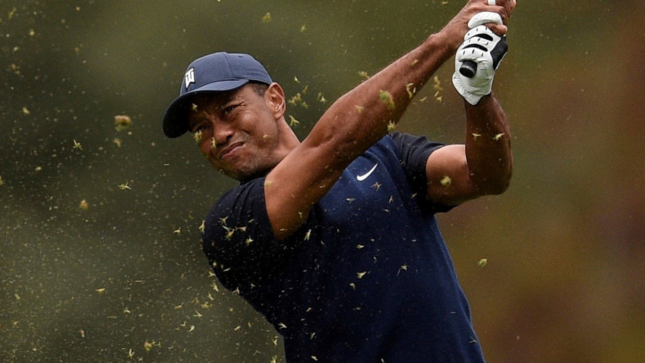 Tiger Woods' ex-wife Elin Nordegren and gf Erica Herman watch Charlie Woods