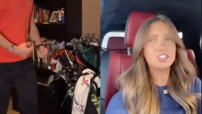 "Golf guys are where it's at... they're not taking home a different chick"