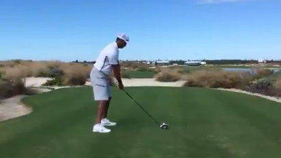 tiger woods swing revealed at hero world challenge