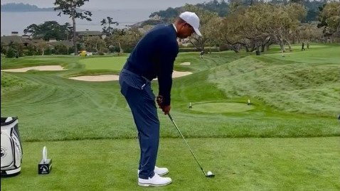 Tiger Woods holds junior event at Pebble Beach: "Looks ready for Augusta"