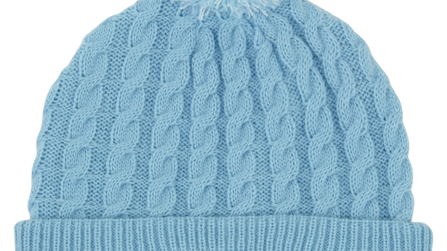 TITLEIST CABLE KNIT POM POM BEANIE HAT