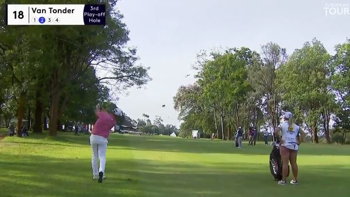 Daniel van Tonder wins maiden European Tour title after dramatic play-off