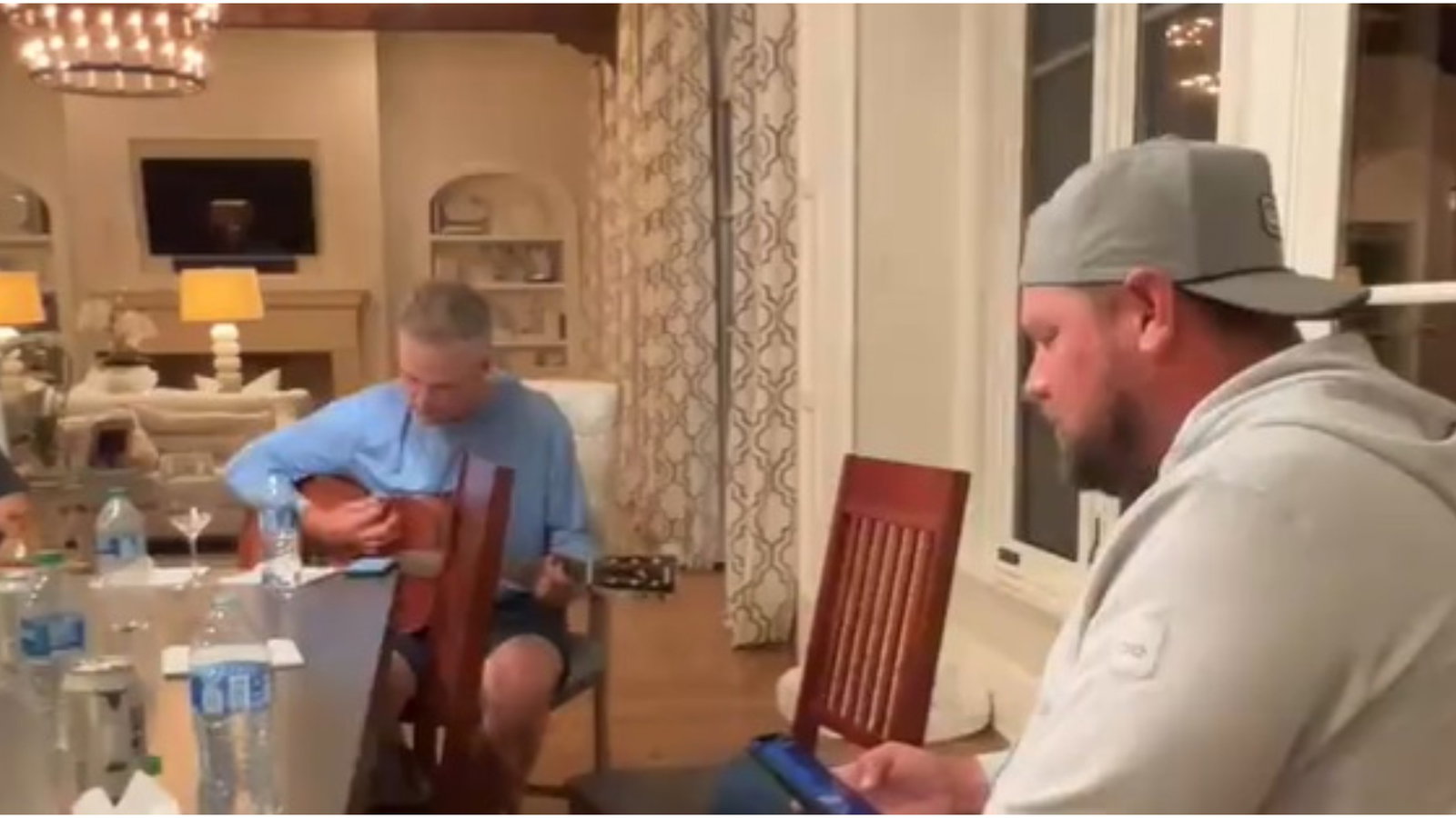 WATCH: PGA Tour pro and caddie smash cover of classic country song