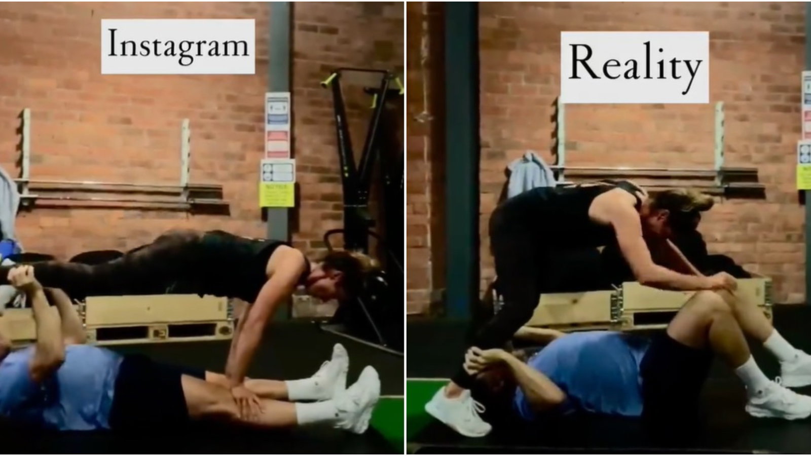 'Downward facing Lee Westwood': European Tour legend gets in a TWIST doing yoga