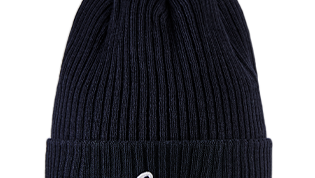 VICE BEANIE SPLIT LOGO NAVY