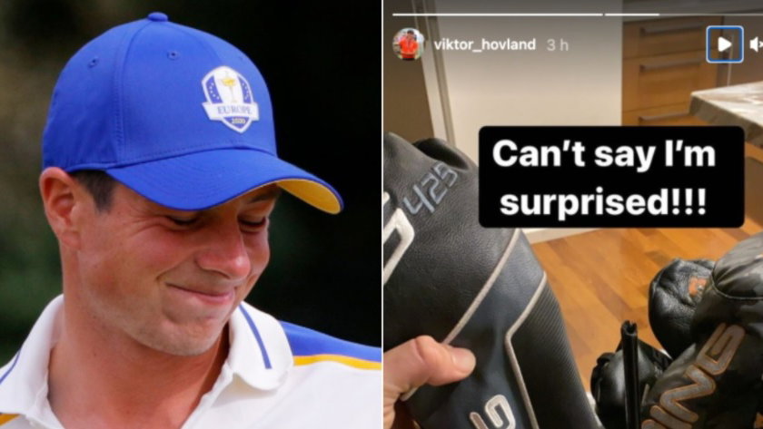 Raging Viktor Hovland vents FURY after his clubs arrive in Hawaii snapped!