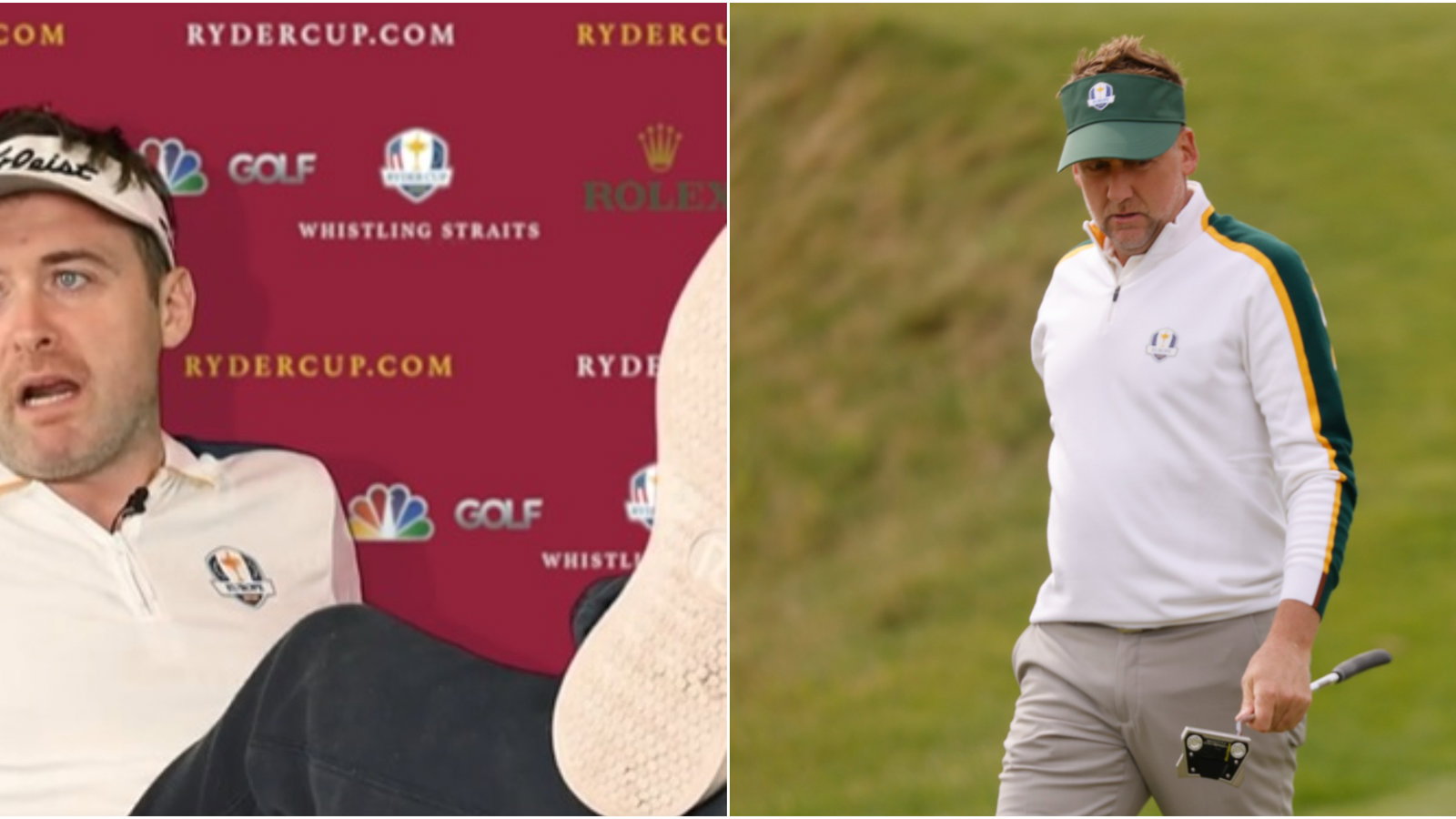 WATCH: Impressionist offers his best Poulter in MOCK Ryder Cup press conference