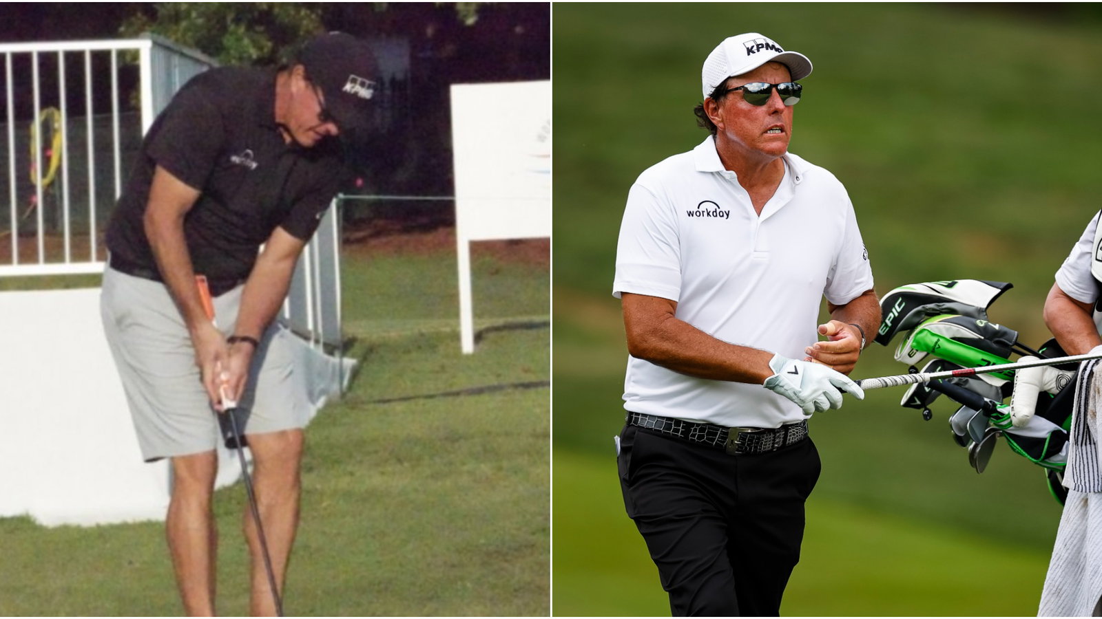 Fortinet Championship: Ryder Cup vice-captain Phil Mickelson uses arm-lock putter
