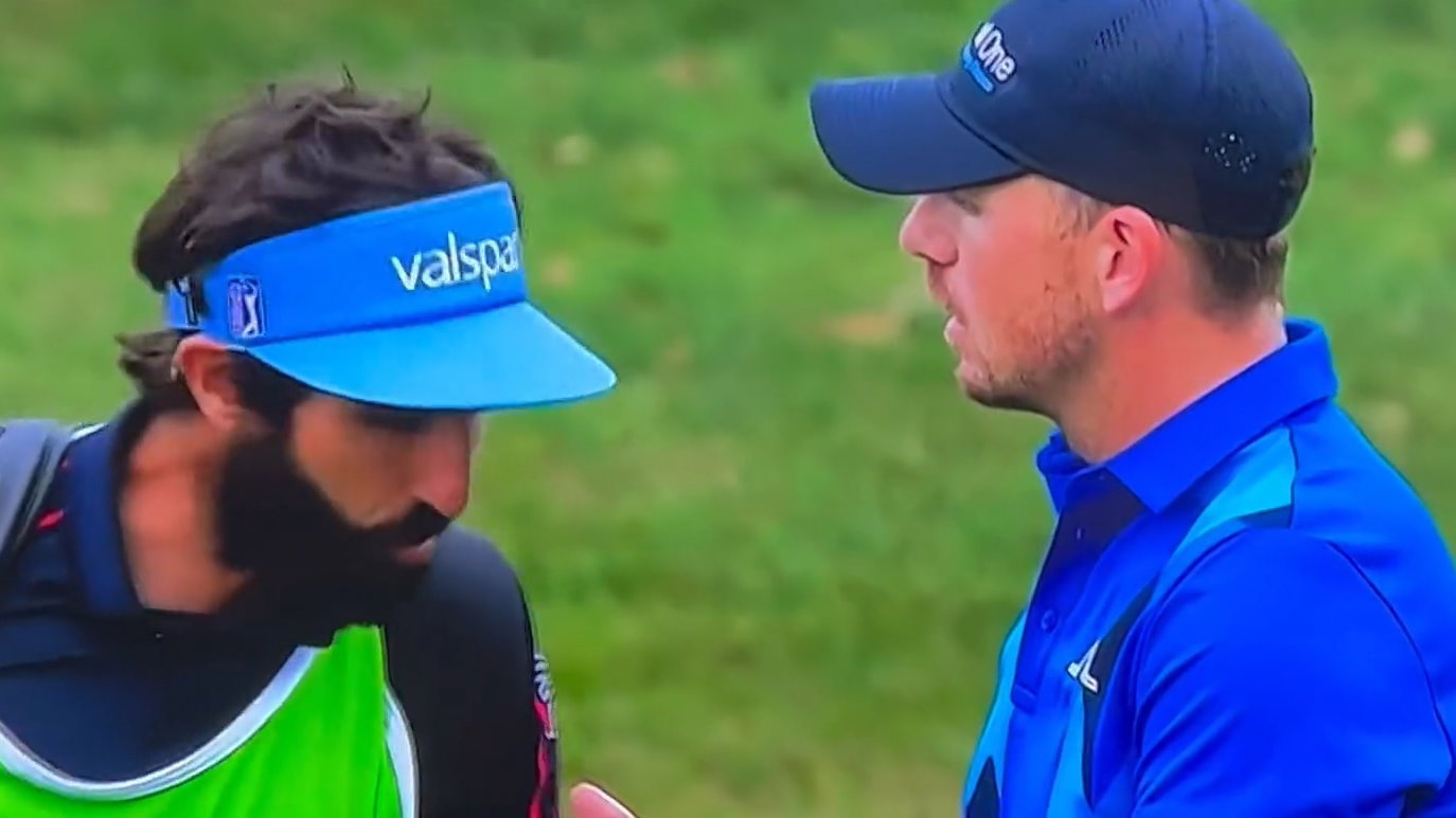 "Shut the f*** up!" Matt Wallace BERATES caddie at Valspar Championship