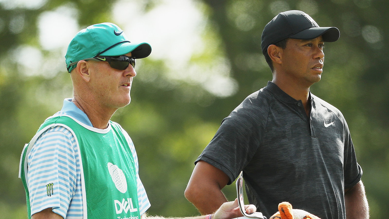 Tiger Woods' round at Dell Tech opens with head cover gaffe!