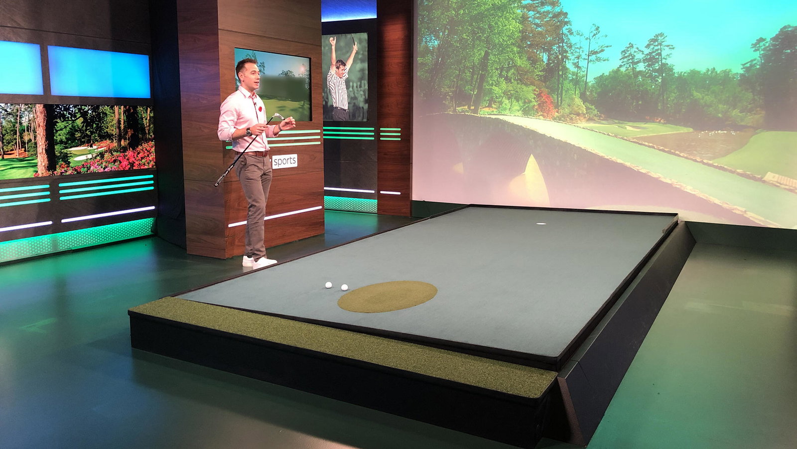 Sky Sports Golf TV coverage for The Masters includes Zen Green Stage