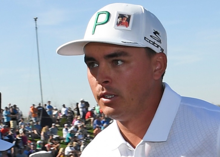 p on rickie fowler hat