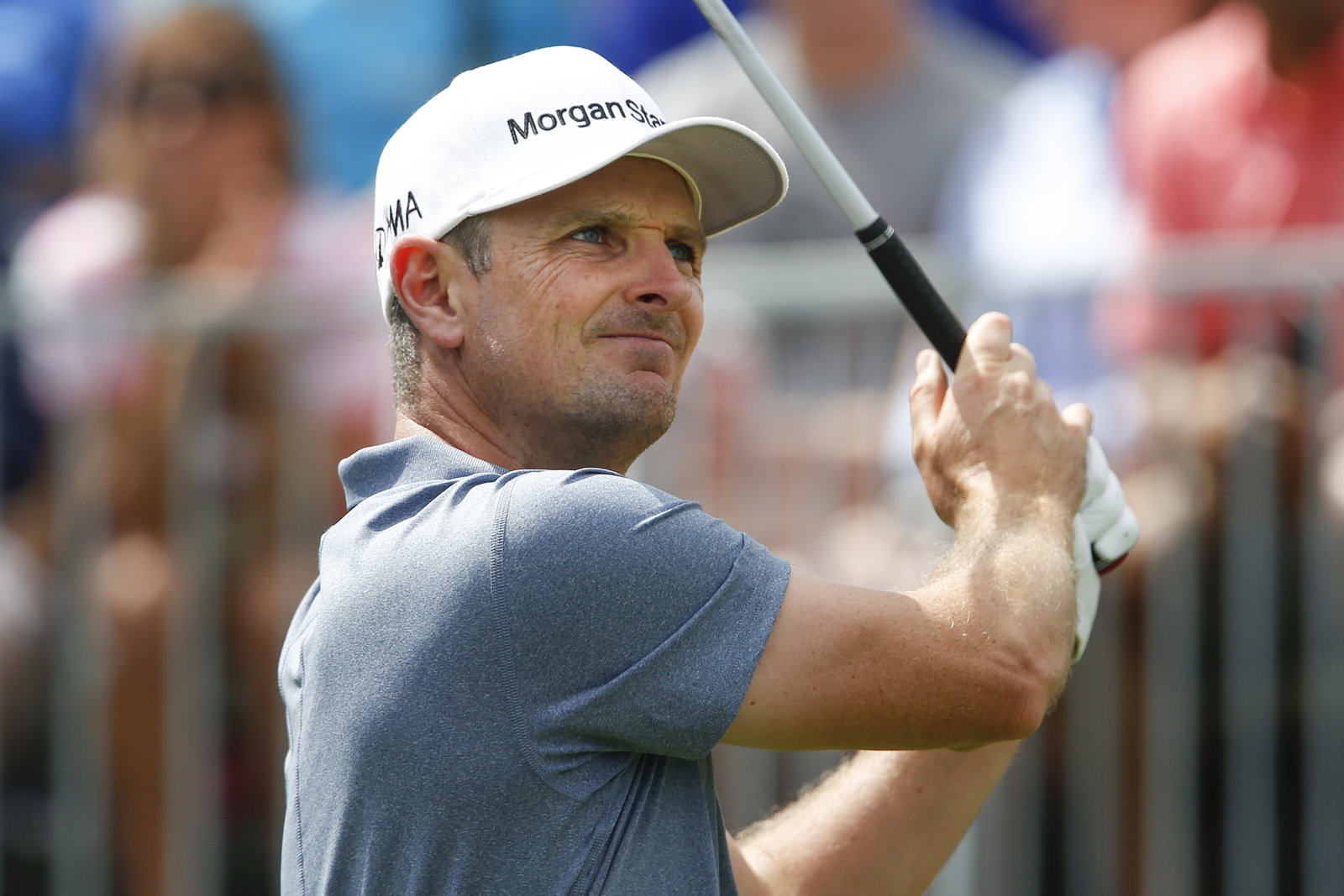 Justin Rose SPLITS with swing coach