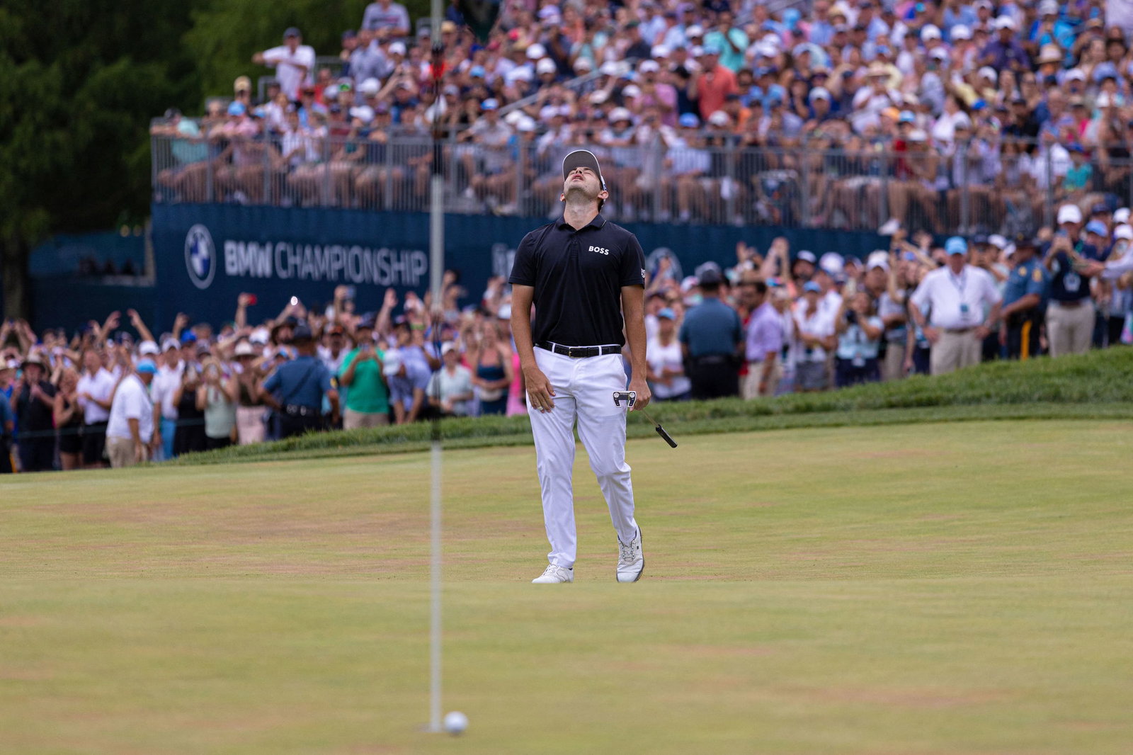 Why Viktor Hovland's hole-in-one at BMW Championship was extra special