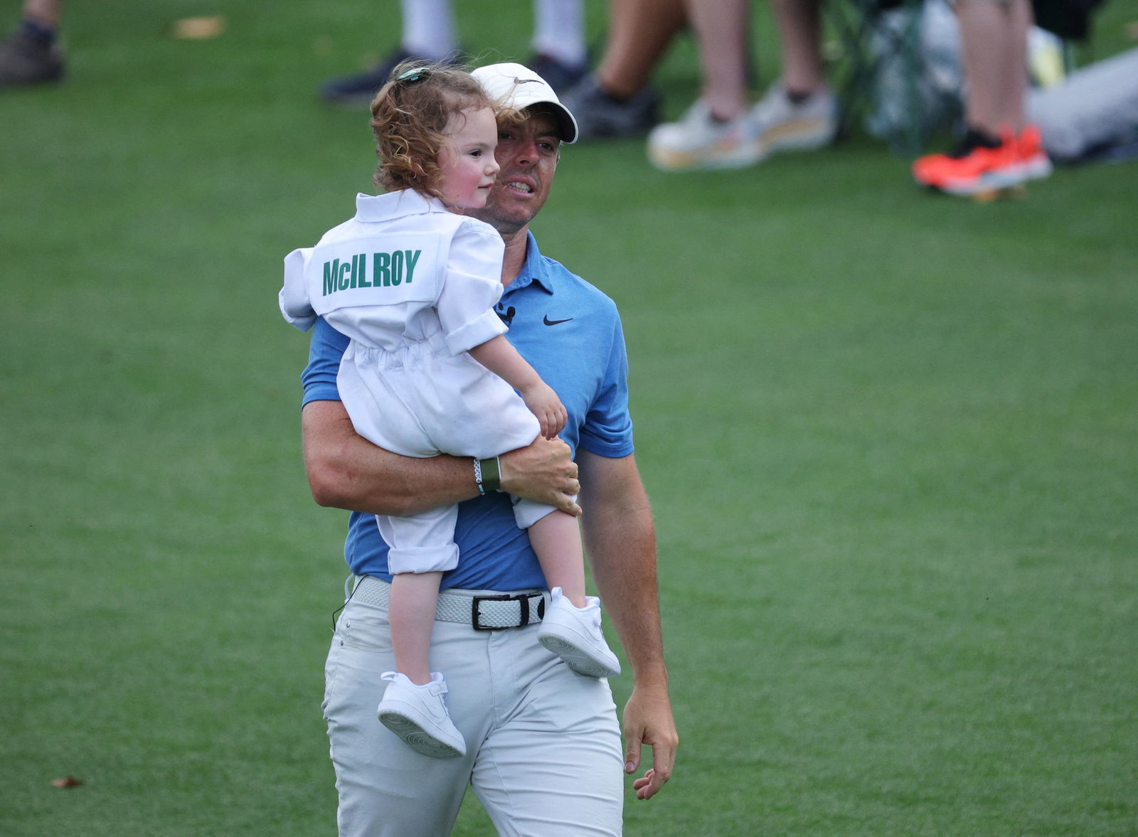 Pictures: Rory McIlroy packs on PDA with Erica Stoll at Masters Par 3 Contest