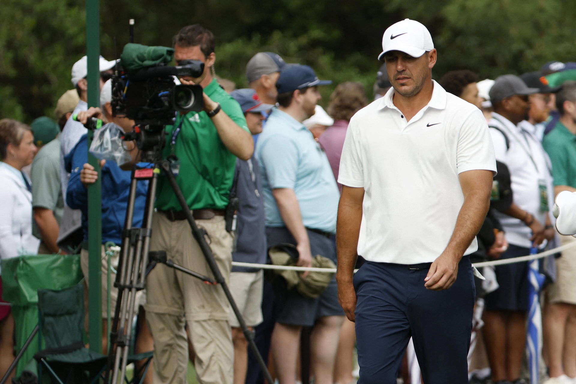 OUTSTANDING chirp from Jim Nantz about LIV Golf's Brooks Koepka at The ...