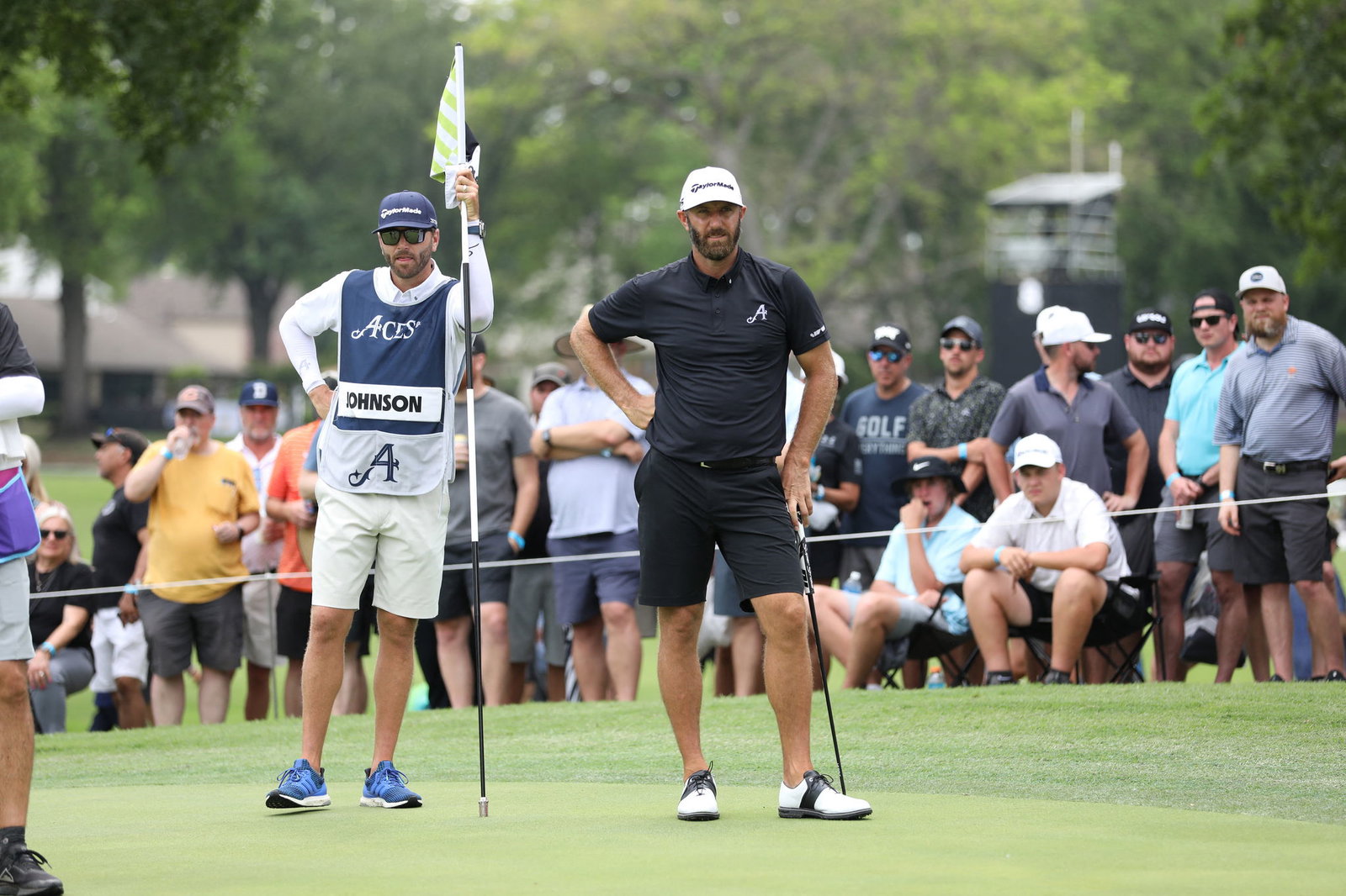 Dustin Johnson makes clutch putt to win LIV Golf Tulsa in a playoff