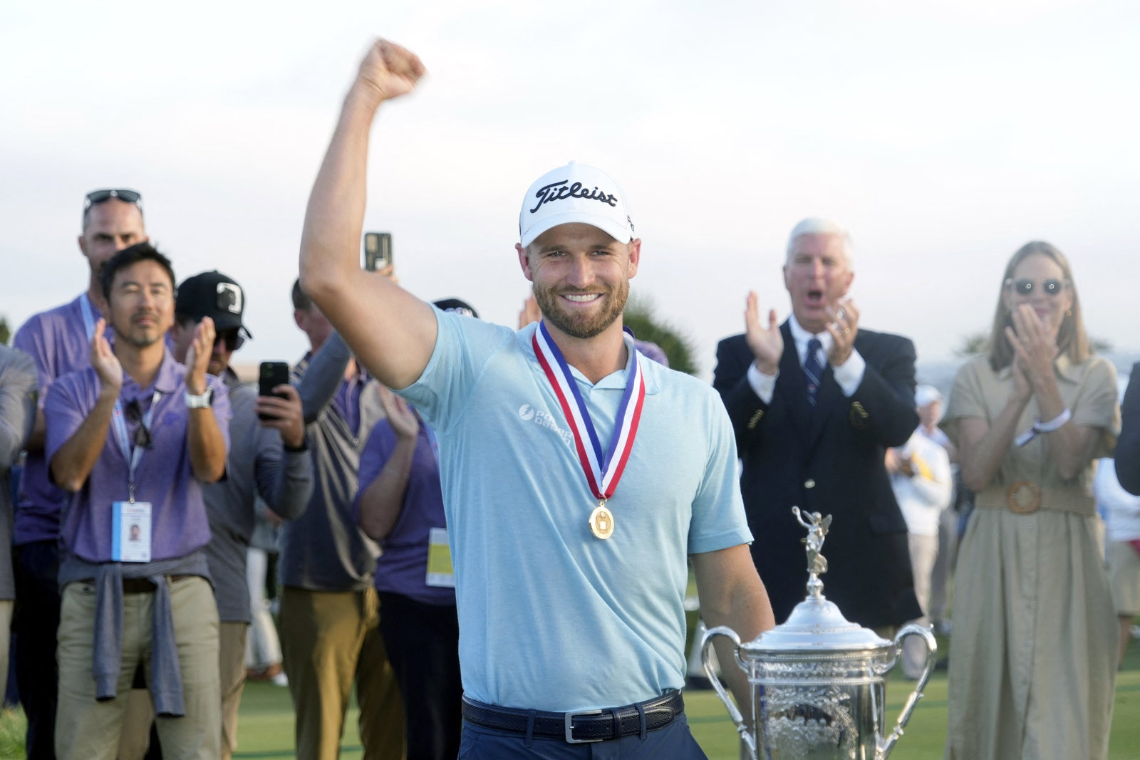 Rory McIlroy rues cold putter as Wyndham Clark wins first major at US Open