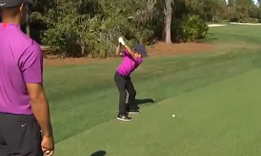 Tiger Woods' son Charlie Woods is 825/1 to WIN A MAJOR before the age of 25!