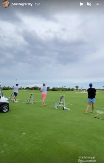 Dustin Johnson confirms SHOCK LIV Golf move after getaway with Paulina Gretzky