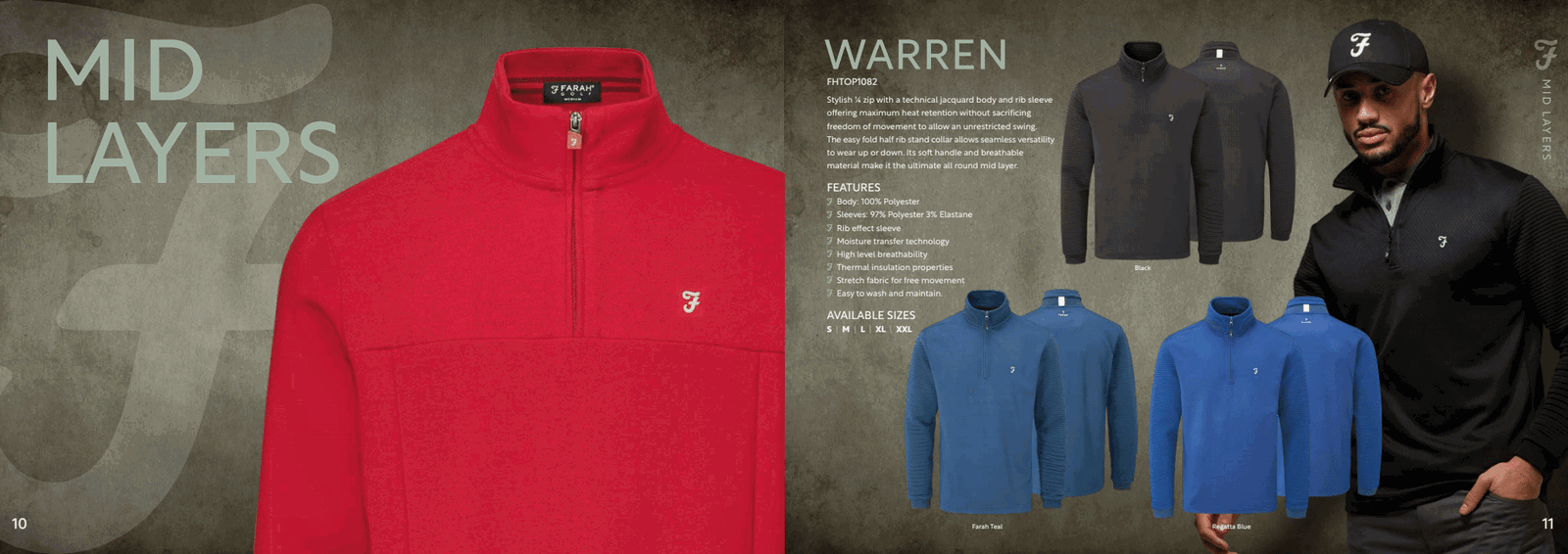 Farah Golf presents its Autumn / Winter 2022 range