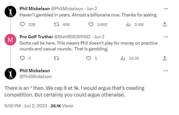 Smack-talking Phil Mickelson makes gambling claim to Bryson DeChambeau