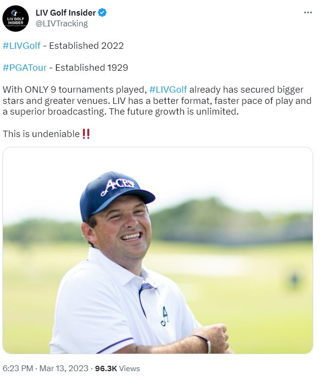 Tour pro hilariously rips on LIV Golf by dunking on...Cameron Tringale?!
