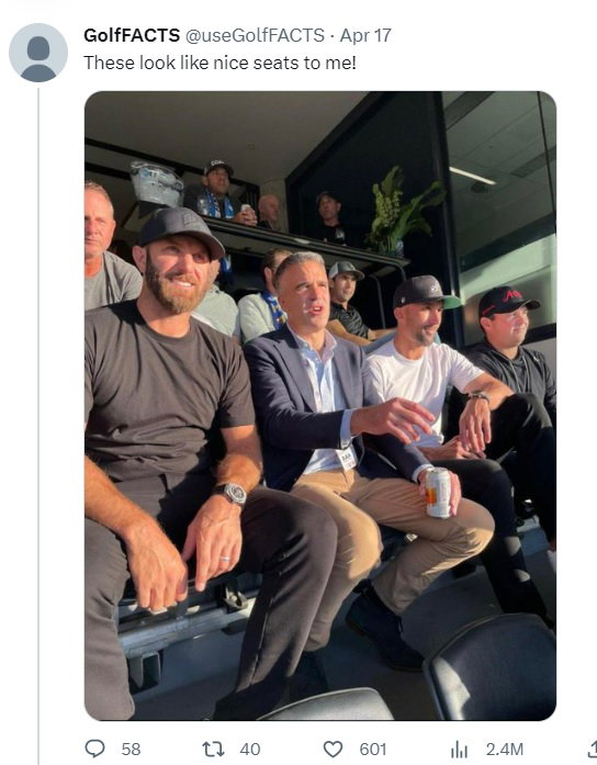 Photo of LIV Golf's Patrick Reed appears to confirm worst-kept secret!