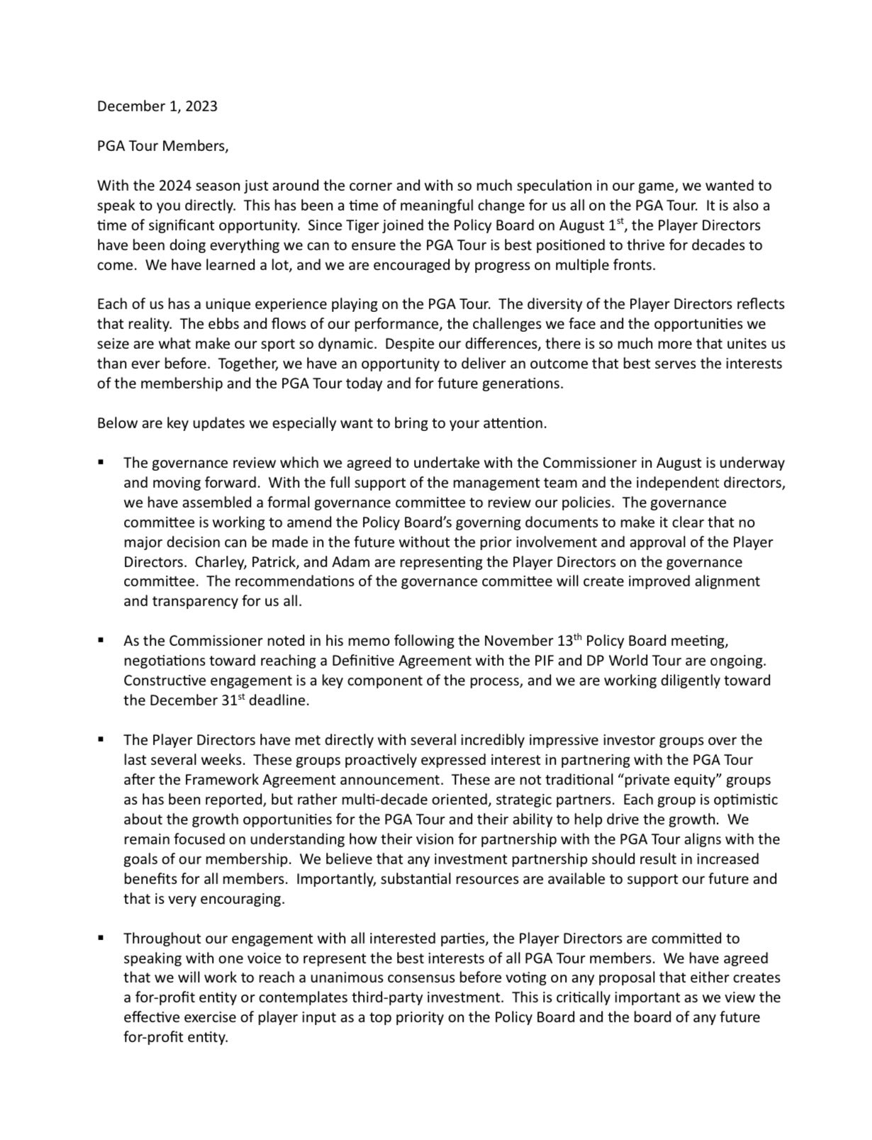 Tiger Woods reacts to Jon Rahm's gargantuan LIV Golf deal